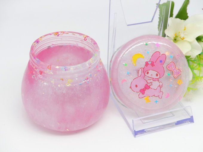 Boite à secret en résine époxy kawaii My Mélody