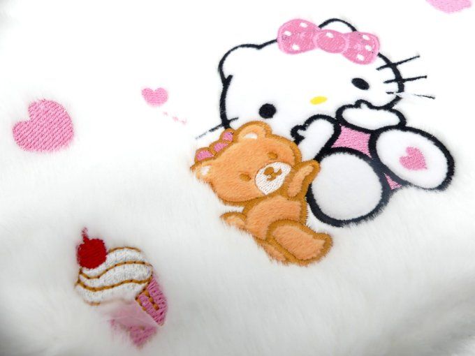 Mini sac kawaii pilou pilou blanc