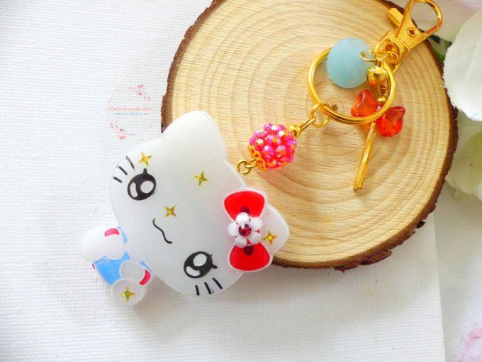 Portes clefs sanrio en résine époxy