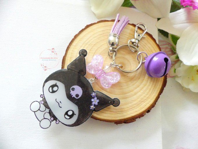 Portes clefs sanrio en résine époxy