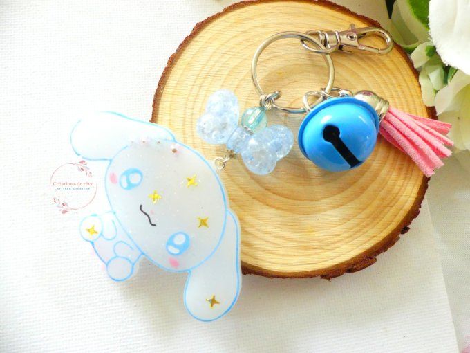Portes clefs sanrio en résine époxy