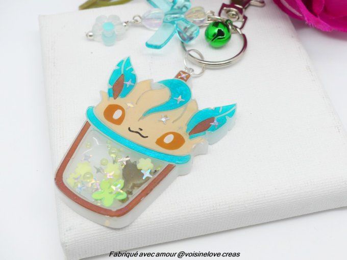 Porte clef secoue moi bubbletea PHYLALI